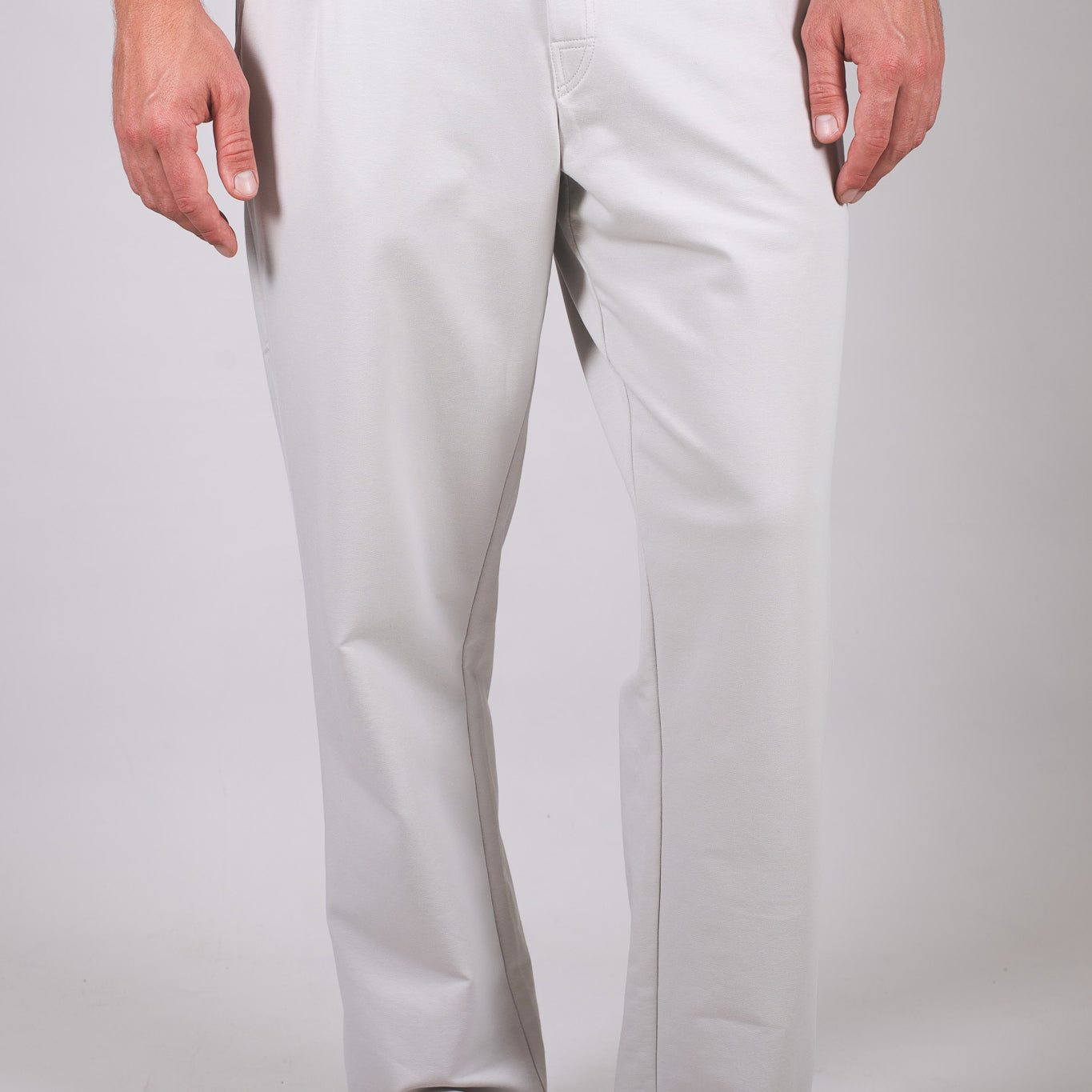 Pánské teplákové kalhoty z biobavlny Straight-leg - regular fit