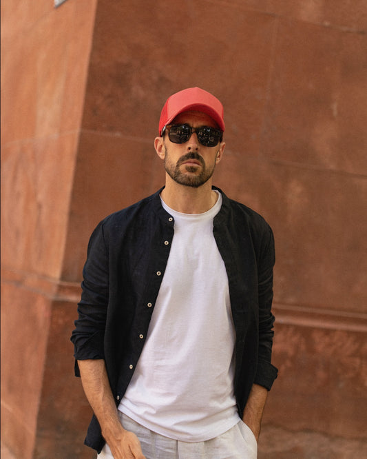 Outfit by Ondřej Deep blue & Pearl gray