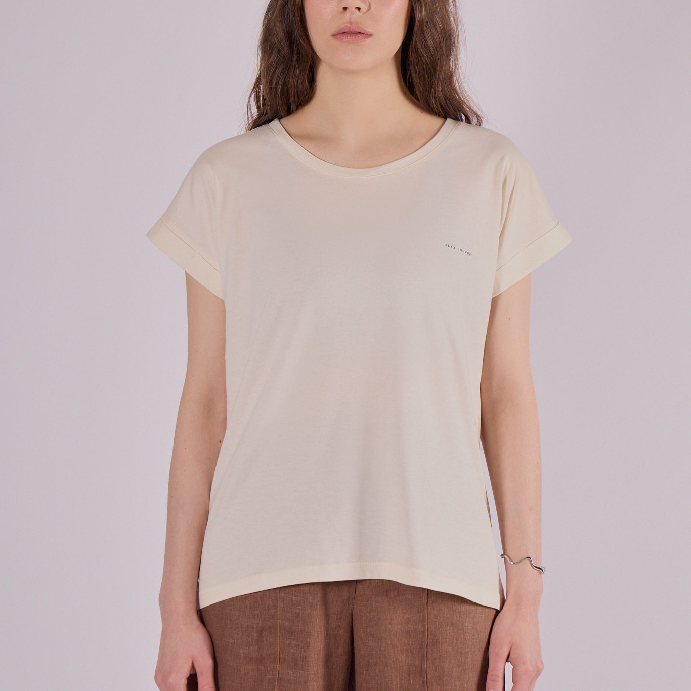 Dámské tričko z biobavlny - loose fit