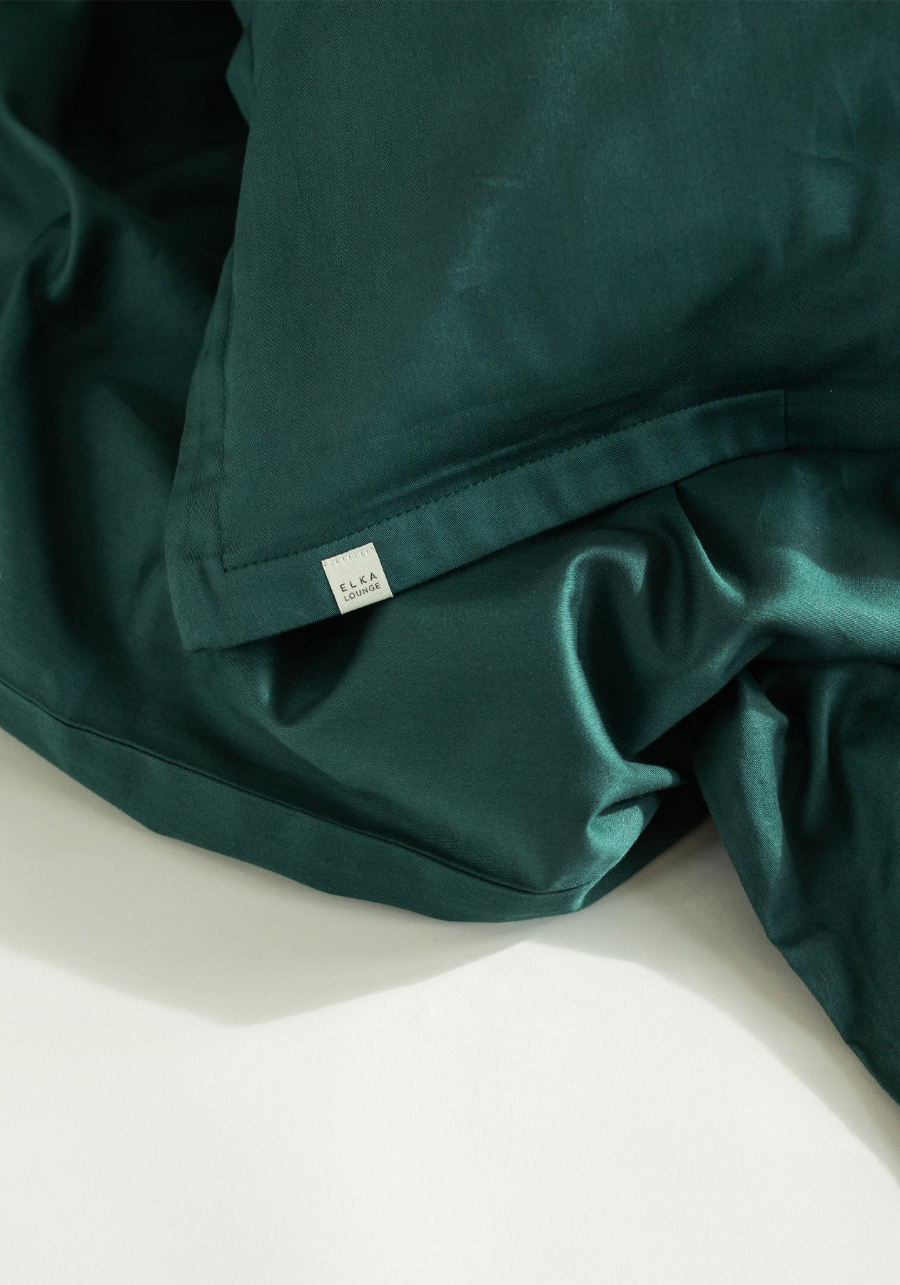 Deco & Home satin bedding Emerald