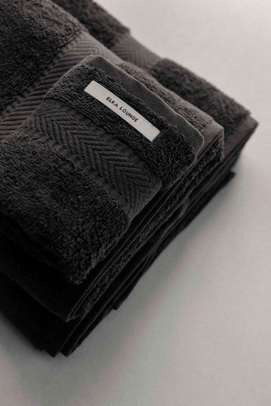 Deco & Home Guests towel organic cotton Grey