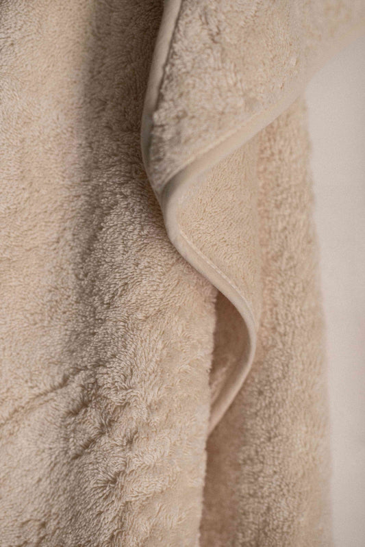 Deco & Home Guests towel organic cotton Natural white