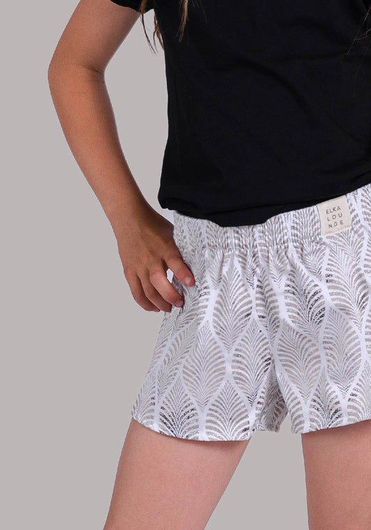 Kids Boxershorts Beige leaves