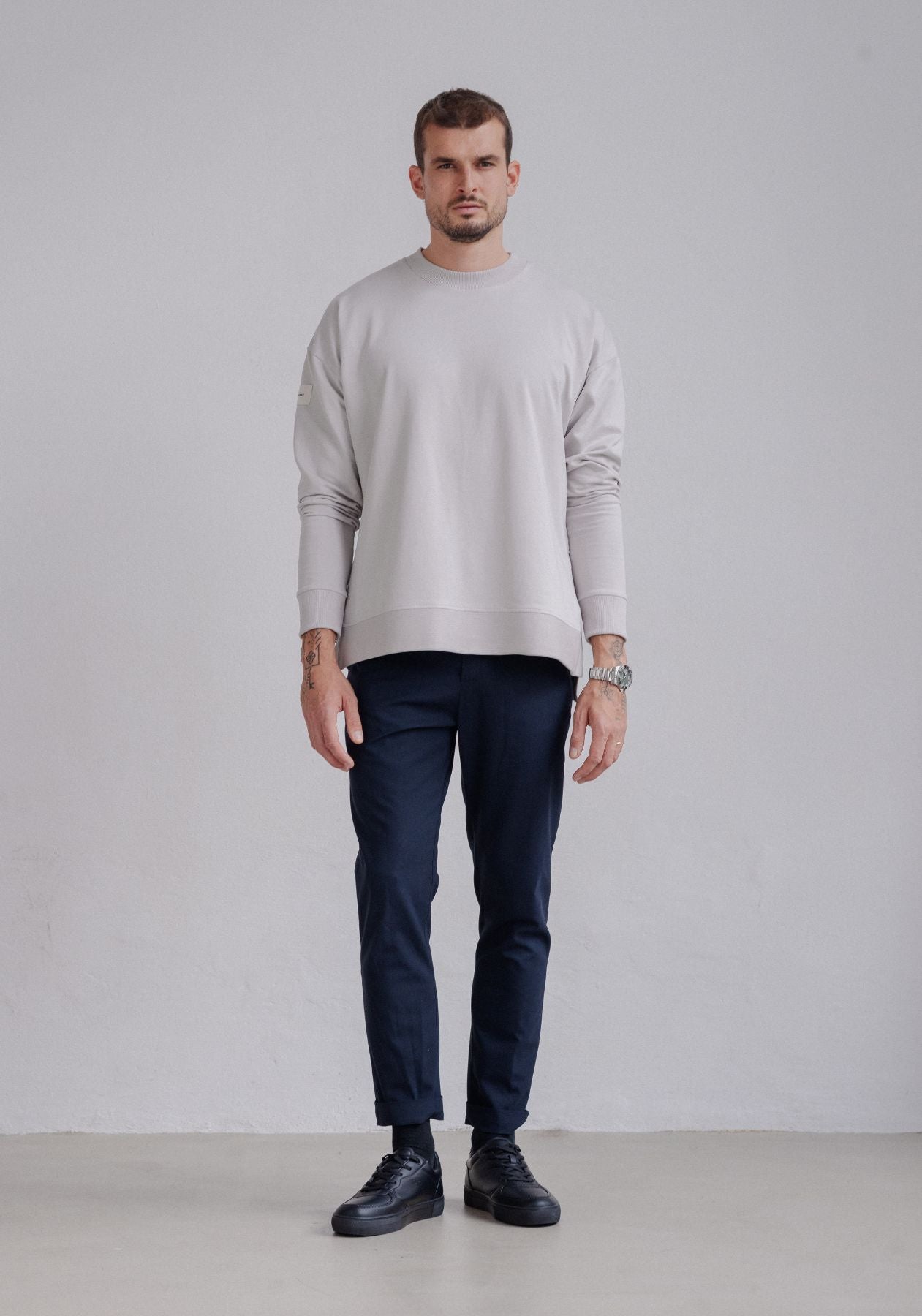 Men Sweatshirt Classic organic cotton - Loose fit