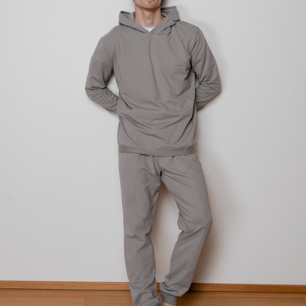 Pánské teplákové kalhoty z biobavlny brushed - loose fit