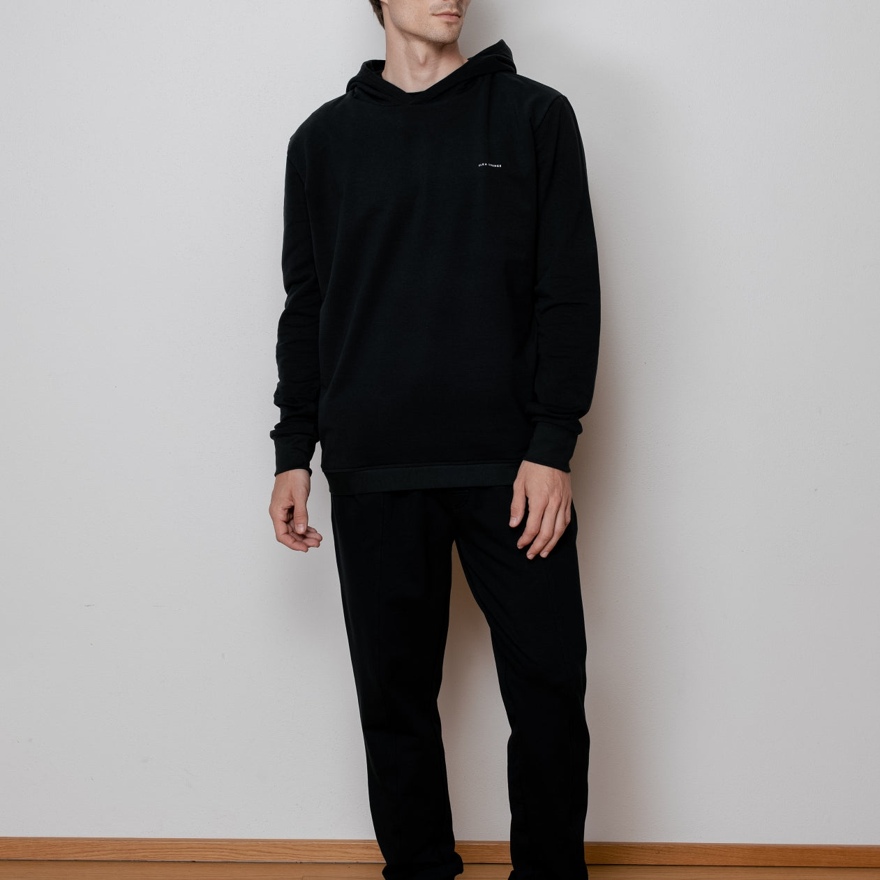 Pánské teplákové kalhoty z biobavlny brushed - loose fit