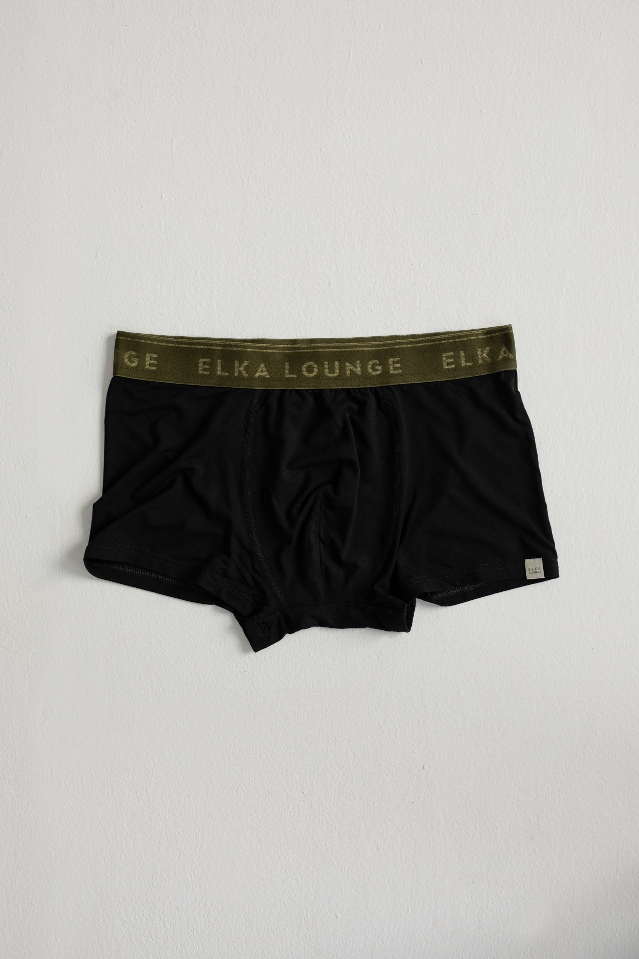 Pánske Boxerky Khaki - Black Lounge