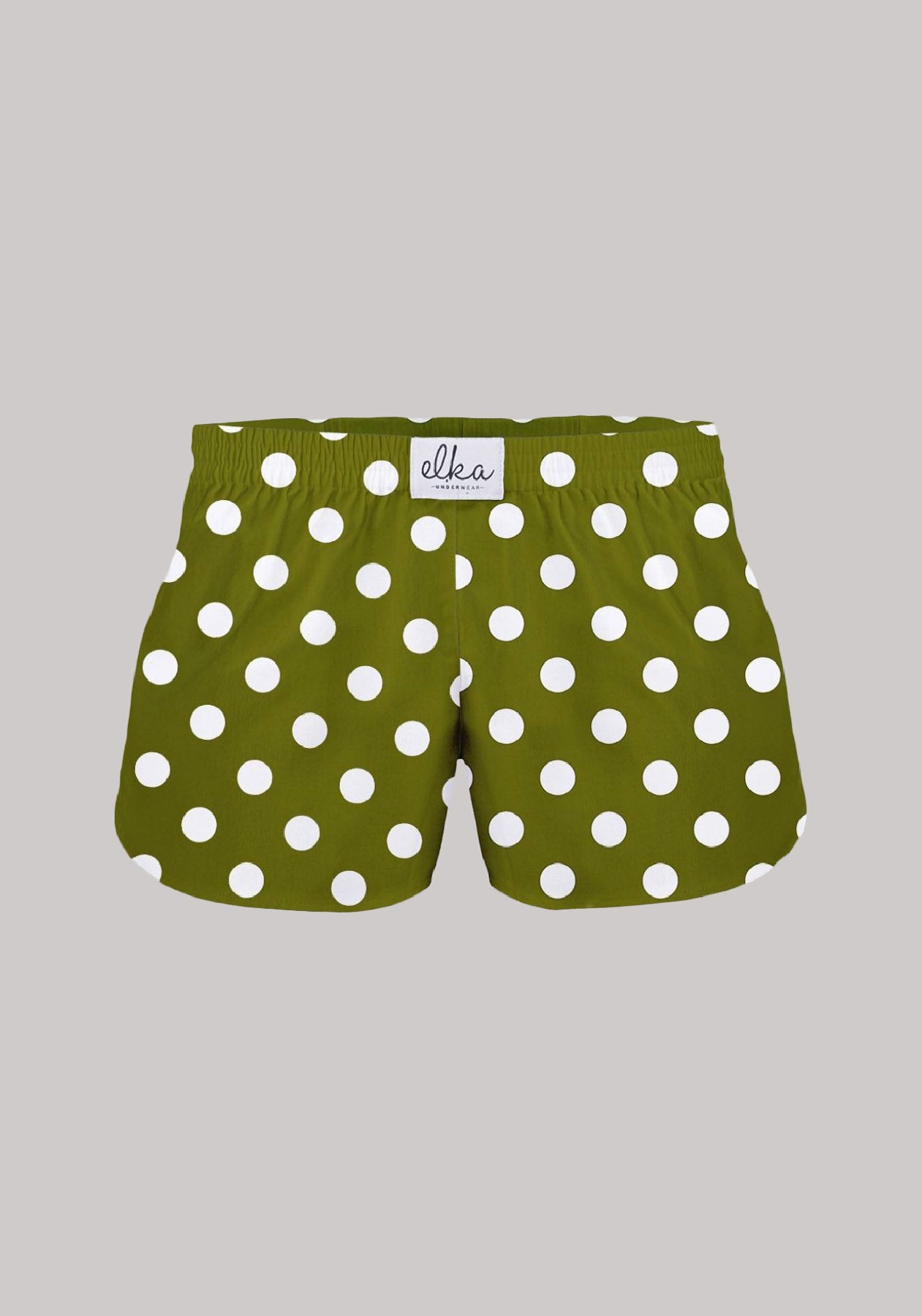 Dětské Trenýrky Olive with big polka dots