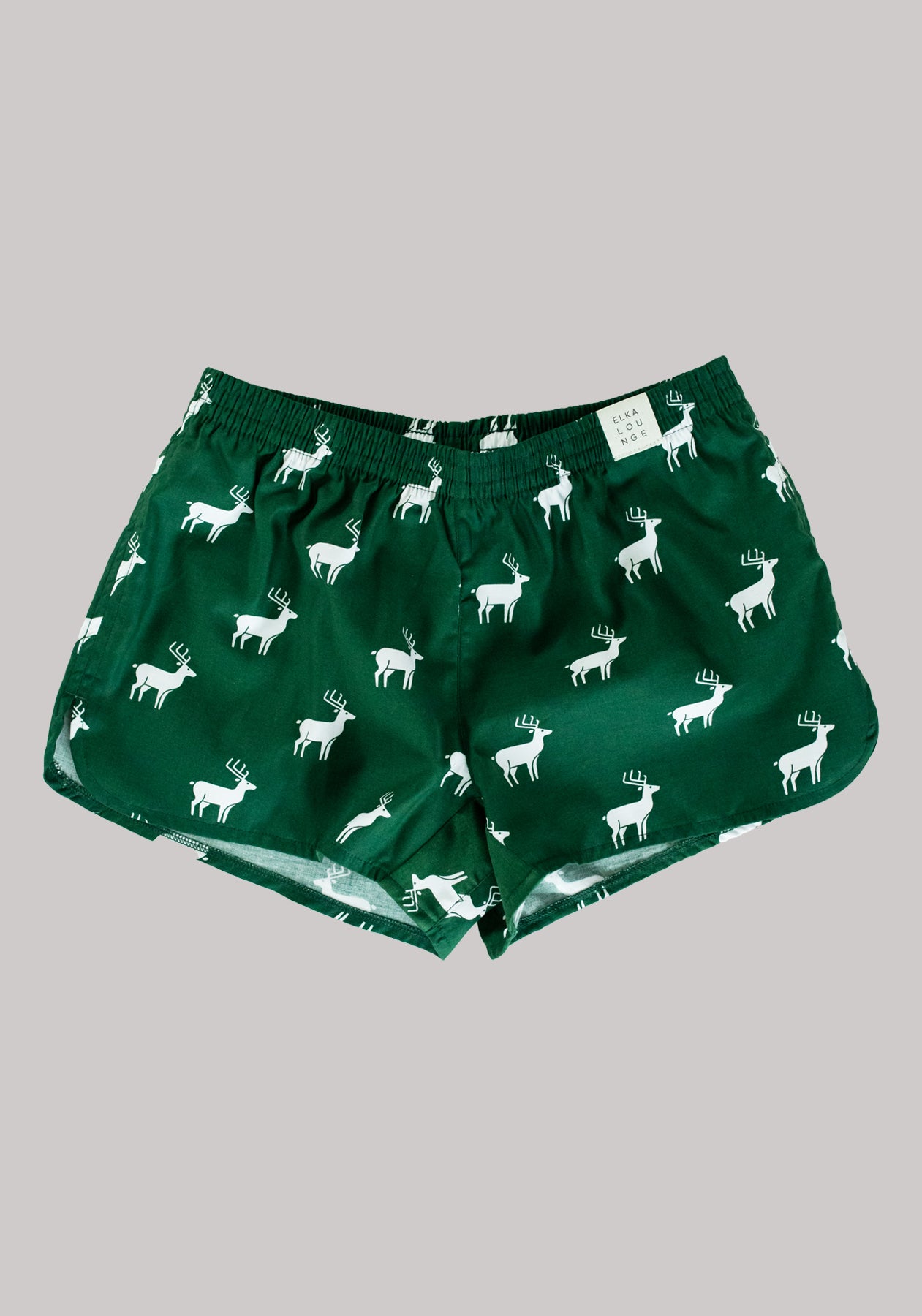 Kids Boxershorts Emerald deers