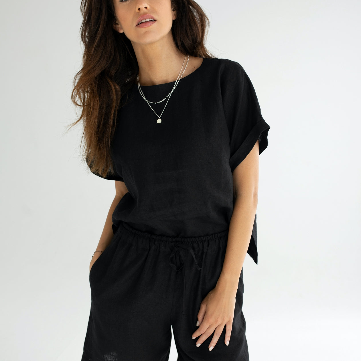 Women's linen top - loose fit
