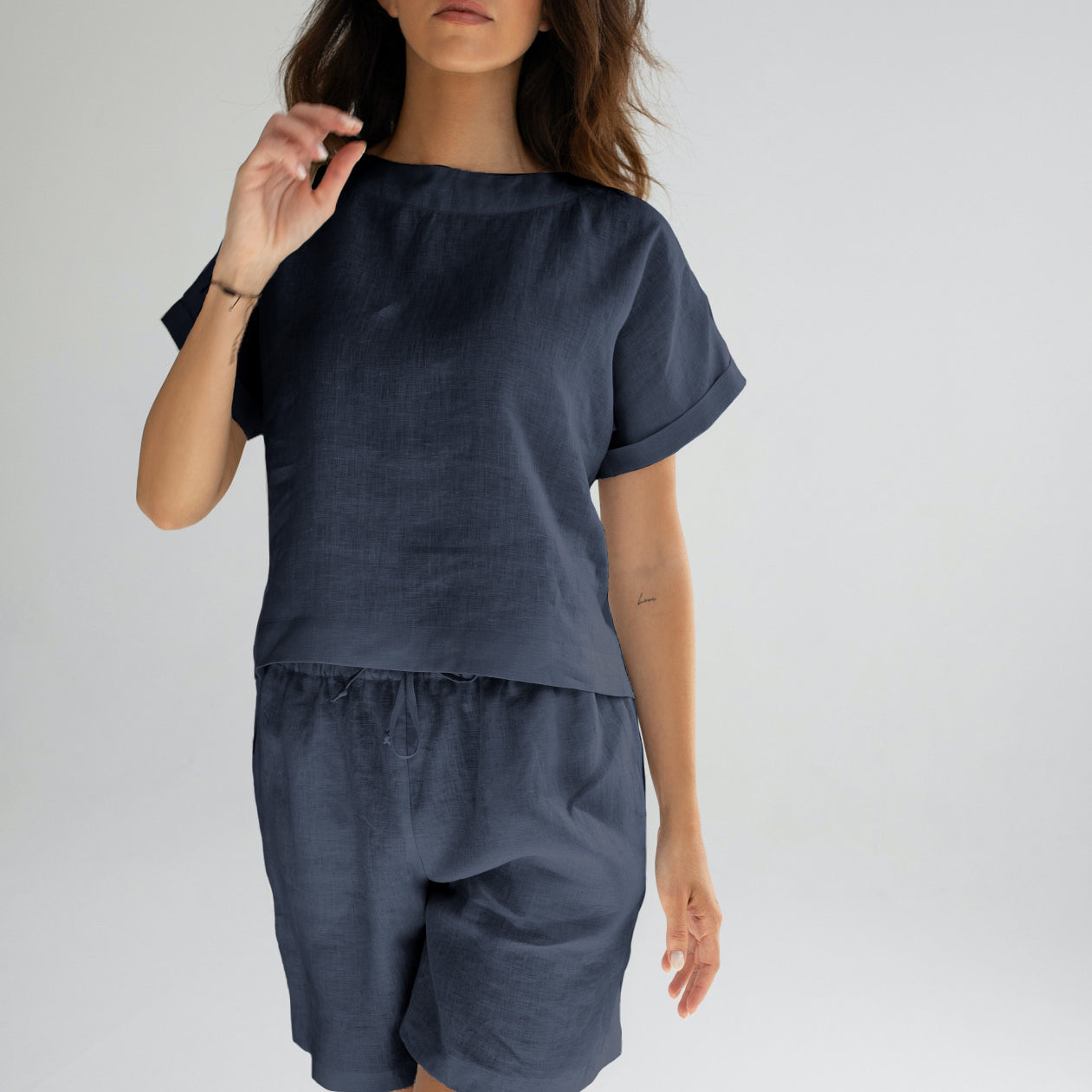 Women's linen top - loose fit