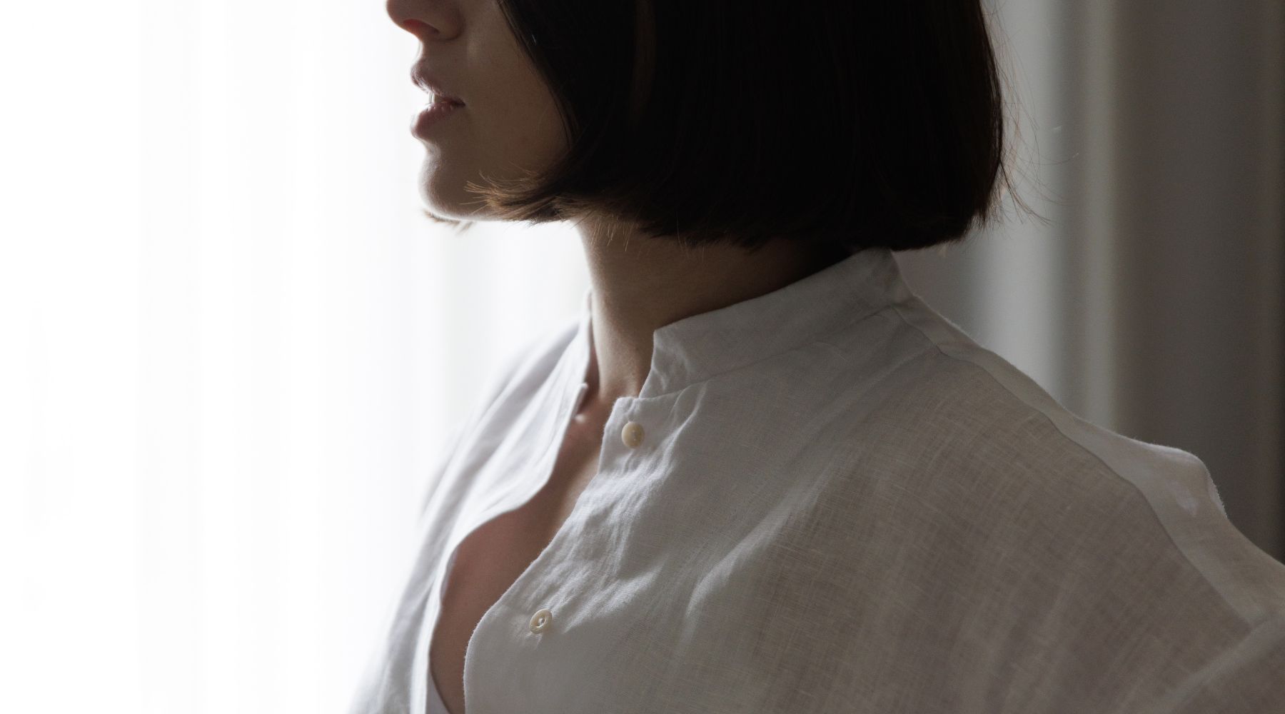 dámská lněná košile ELKA LOUNGE