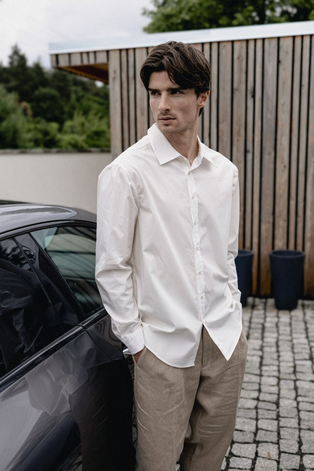 Pánské košile z biobavlny