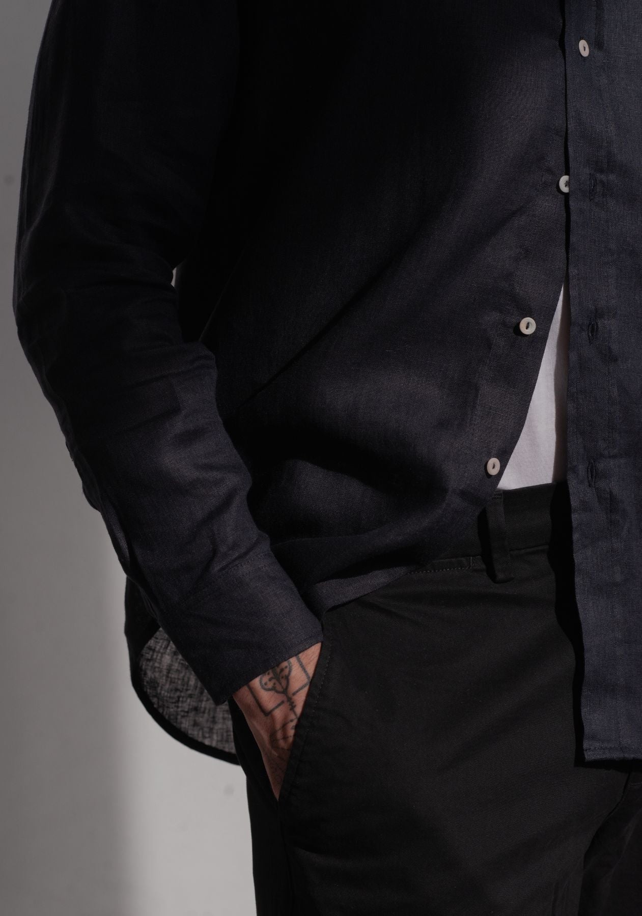 Pánské lněné košile