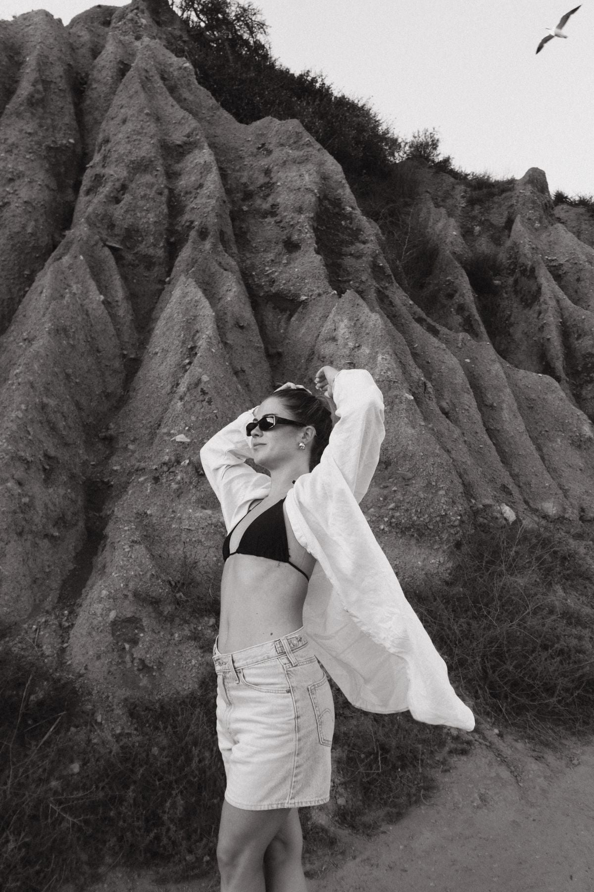 Outfit by Aneta Kalivodová | White linen shirt