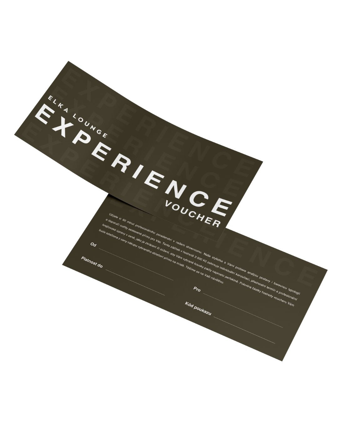 Experience voucher