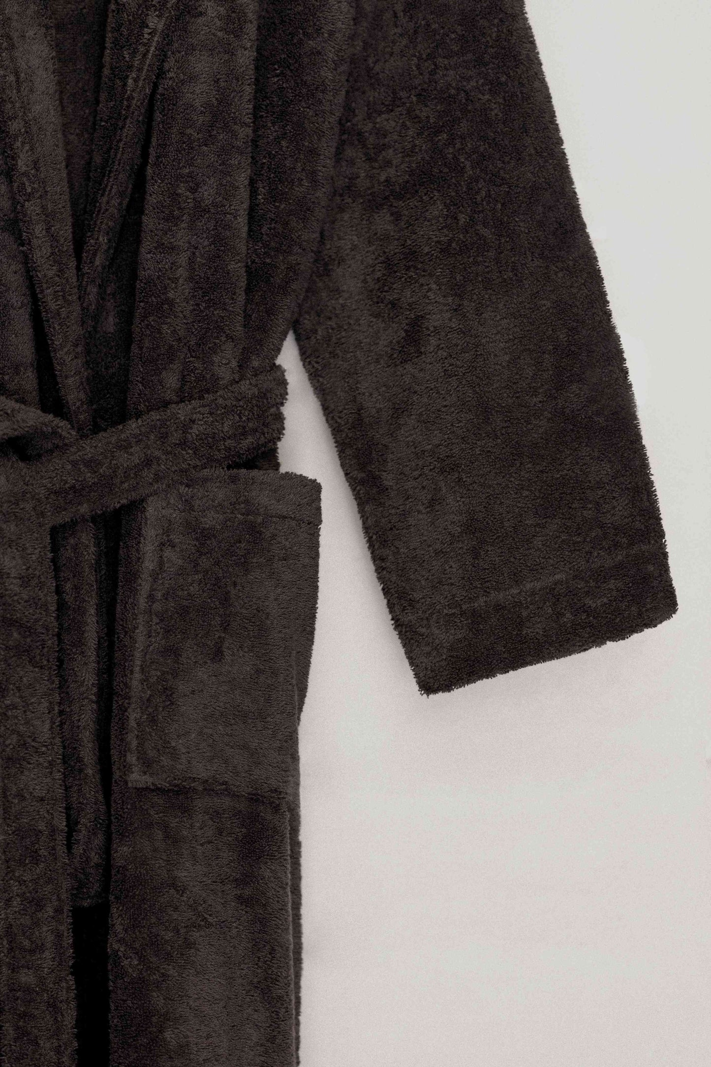 Deco & Home organic cotton bathrobe Grey