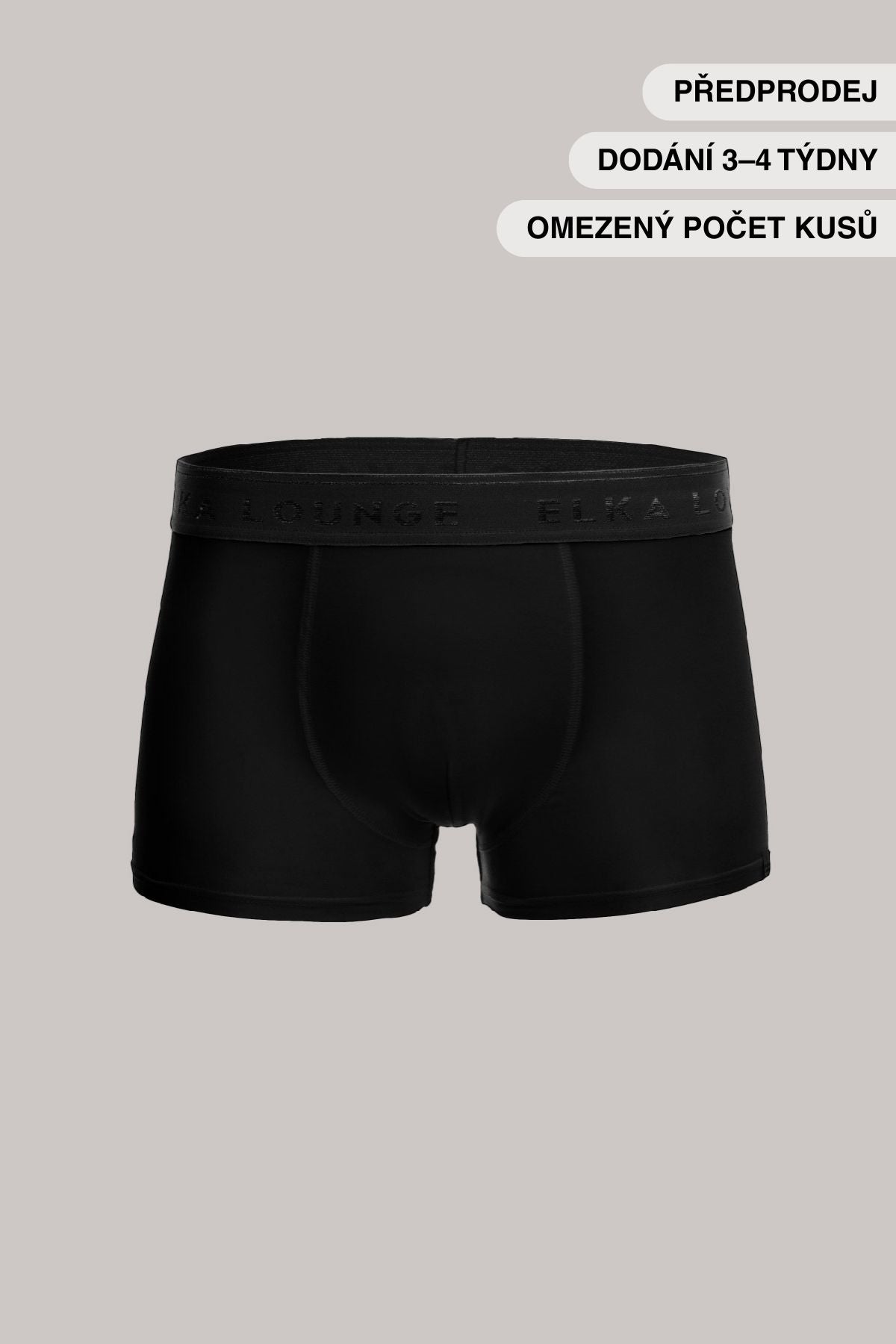 Men Boxers Black