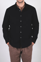 Pánská flanelová košile s límečkem - regular fit