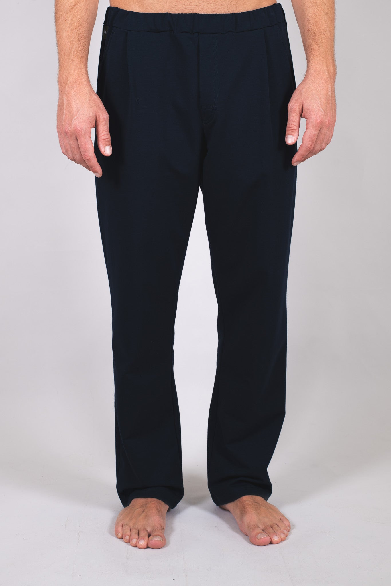 Men sweatpants wide organic cotton Straight-leg - regular fit