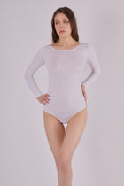 Women bodysuit with long sleeves - regular fit
