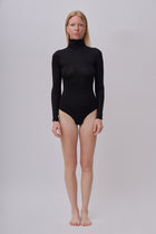 Dámské body s dlouhým rukávem High neck - regular fit