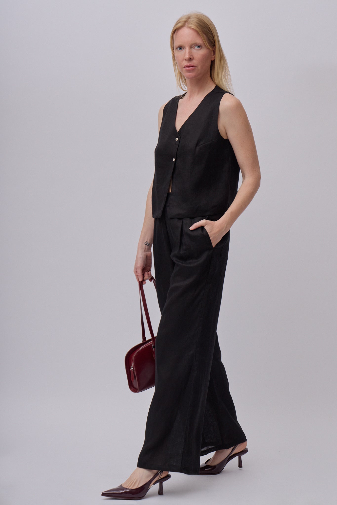 Women’s linen Beach trousers