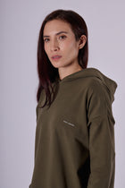 Women hoodie organic cotton brushed - Oversized