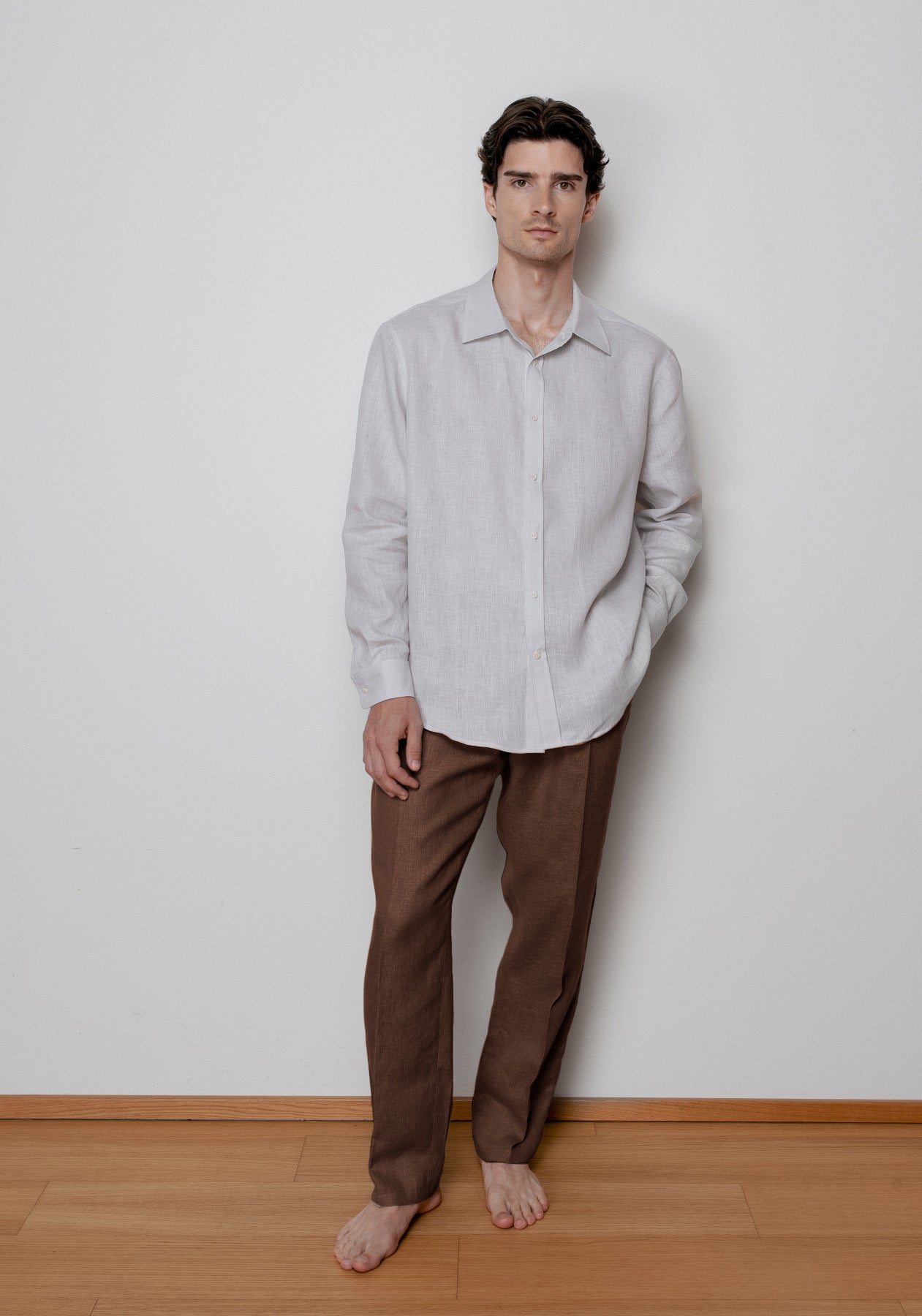 Men's Loose-fit Linen Pants 