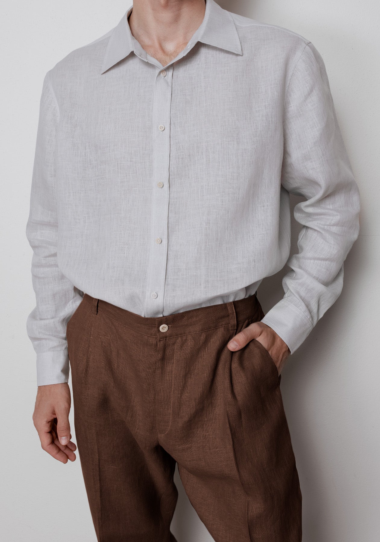 Men's Loose-fit Linen Pants 