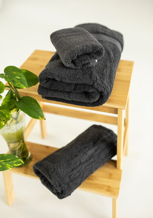 Deco & Home Guests towel organic cotton Grey