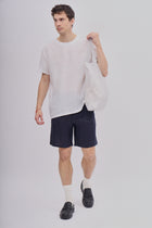 Men's regular linen t-shirt 