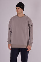 Men Sweatshirt organic cotton brushed - Oversized