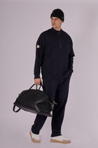 Men Sweatshirt zip-up organic cotton - Loose fit