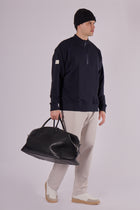 Men Sweatshirt zip-up organic cotton - Loose fit