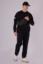 Pánské teplákové kalhoty z biobavlny - loose fit