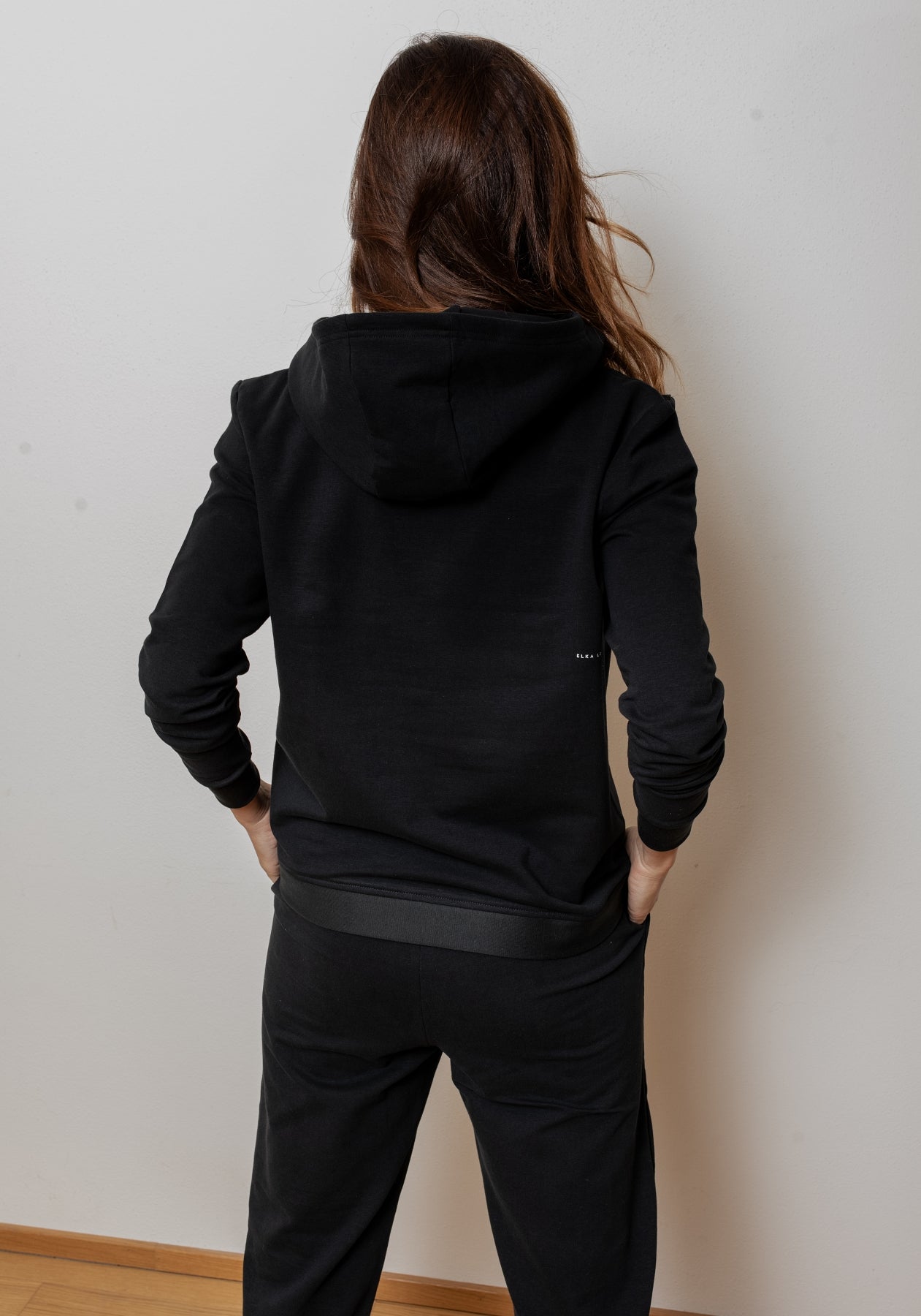 Women bluza bawełna organiczna Moss green brushed - regular update