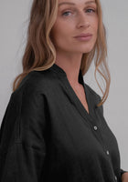 Dámská lněná košile - loose fit