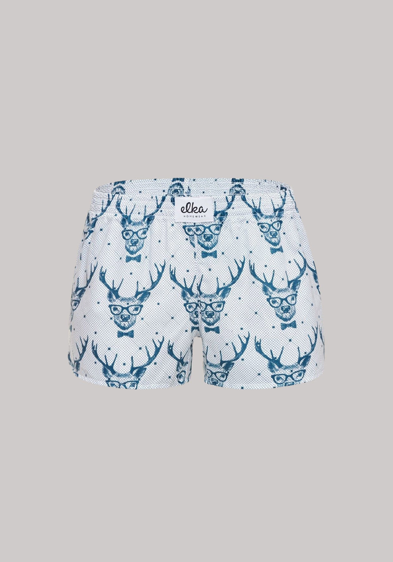 Women's shorts Deers with glasses